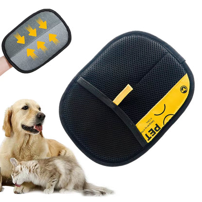 Pet Electrostatic Hair Removal Gloves Dog Cat Hair Removal Brush Gloves Hair Adhesive Gloves Carpet Clothing Hair Cleaning Brush