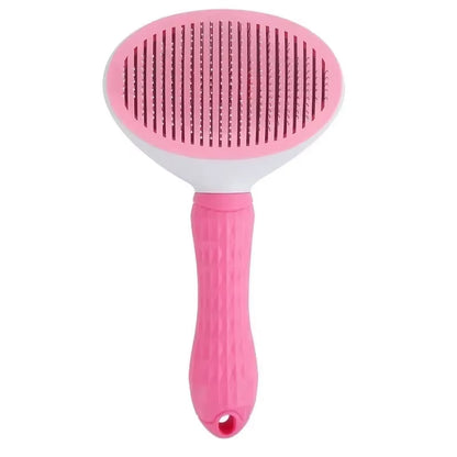 Cat Comb Pet Hair Remover Brush for Dogs Cats Grooming Tools Pets Dematting Comb Dogs Accessories Self Cleaning Pet Dog Brush