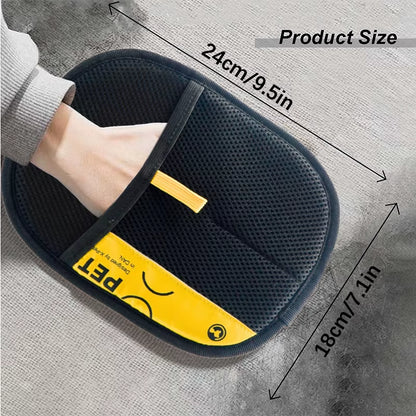 Pet Electrostatic Hair Removal Gloves Dog Cat Hair Removal Brush Gloves Hair Adhesive Gloves Carpet Clothing Hair Cleaning Brush